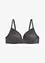 BH med formpressade kupor utan bygel med fin spets, bonprix