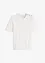 Ribbstickad topp av mjuk viskosmix, bonprix