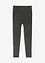 Fodrade leggings av glittrande garn, bonprix