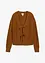 Cardigan med knytband, bonprix