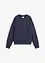 Oversized sweatshirt med broderi, bonprix