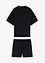 Oversizepyjamas med shorts av mjuk modal, bonprix
