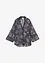 Blus i oversizemodell av luftig chiffong, bonprix