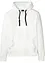 Sweatshirt med huva i ren bomull, bonprix