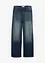 Bekväma, raka jeans med High Waist, Low Stretch, bonprix