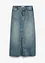 Jeanskjol i maxilängd med Mid Waist, bonprix