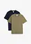 T-shirt av ren ekologisk bomull (2-pack), bonprix
