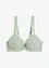Formpressad BH med blommig spets, bonprix