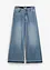 Wide Leg Jeans, cropped, bonprix