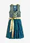 Dirndl med paljettförkläde (2 delar), bonprix