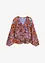 Chiffongblus med volanger, bonprix
