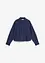 Skjortblus i oversizemodell med silke, bonprix