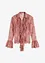 Blus med spets, bonprix