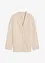 Cardigan med ribbstickat mönster, bonprix