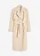 Trenchcoat med yllelook, bonprix