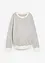 Mammasweatshirt med amningsfunktion  av ekologisk bomull, bonprix