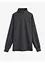 Sweatshirt med ståkrage i stabil trikå, bonprix