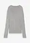 Ribbstickad topp i viskosmix, bonprix