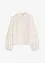 Oversizeblus med välarbetade detaljer, bonprix