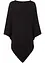 Poncho med kashmirandel, bonprix