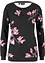 Sweatshirt i ledigt snitt av ren bomull, bonprix