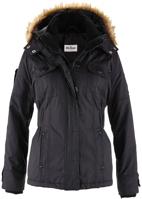 Vinterjacka svart John Baner JEANSWEAR beställa online Vinterjackor Jackor & kappor Mode Dam bonprix.se