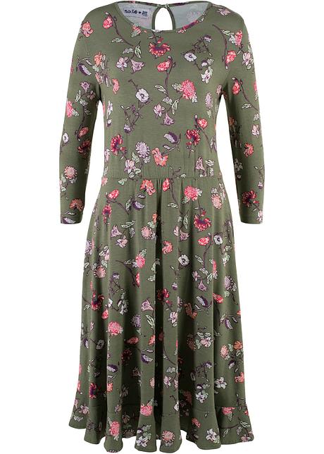 Blommig maxiklänning med halvlång ärm, ELISABETH Dress Blommig maxiklänning med halvlång ärm, ELISABETH Dress