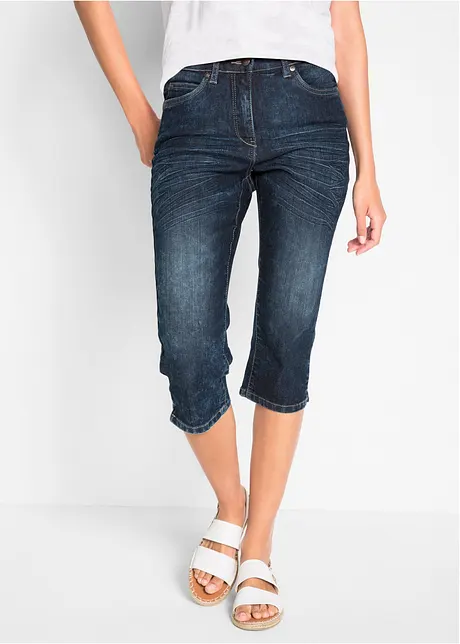 Stretch Straight Jeans Mid Waist, bonprix