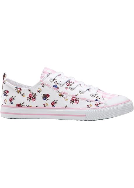 Sneakers vita, blommiga bonprix.se Sneakers vit Barn bpc bonprix collection bonprix.se
