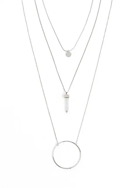 Set med halsband (3 delar), bonprix