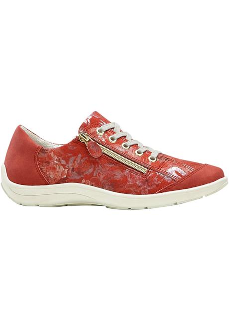 Bekväma sneakers i skinn, H vidd Bekväma sneakers i skinn, H vidd