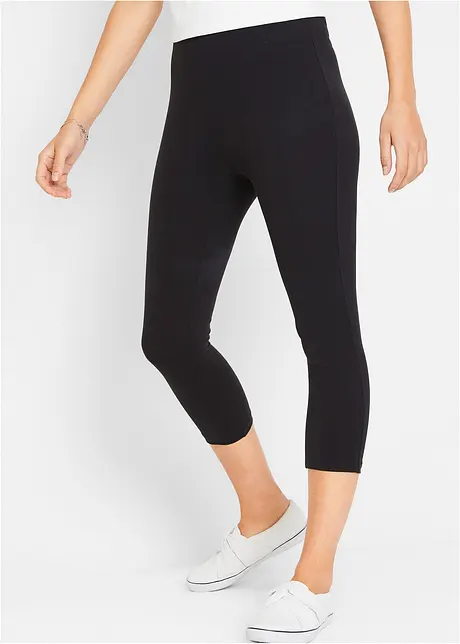 Caprileggings med bekväm midja, bonprix