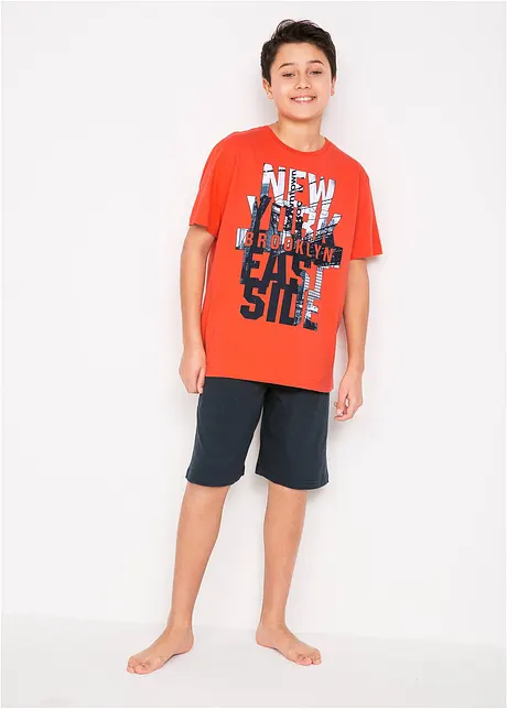 Pyjamas med shorts för barn (2 delar), bonprix