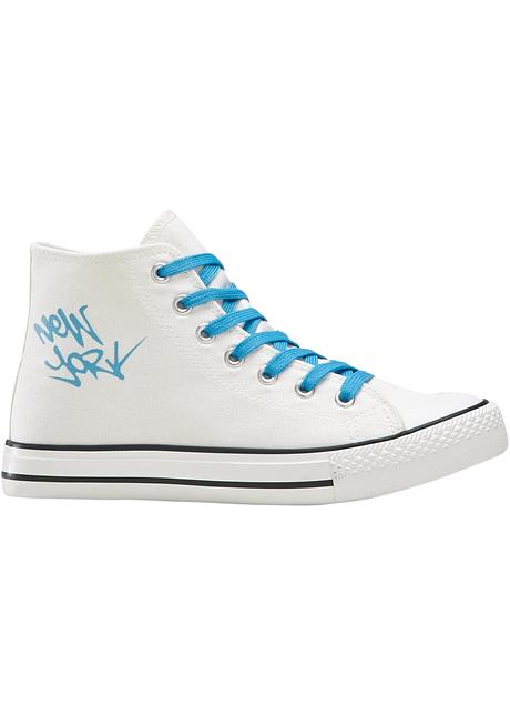 Sneakers med höga skaft för barn vit bpc bonprix Sneakers vit Barn bpc bonprix collection bonprix.se