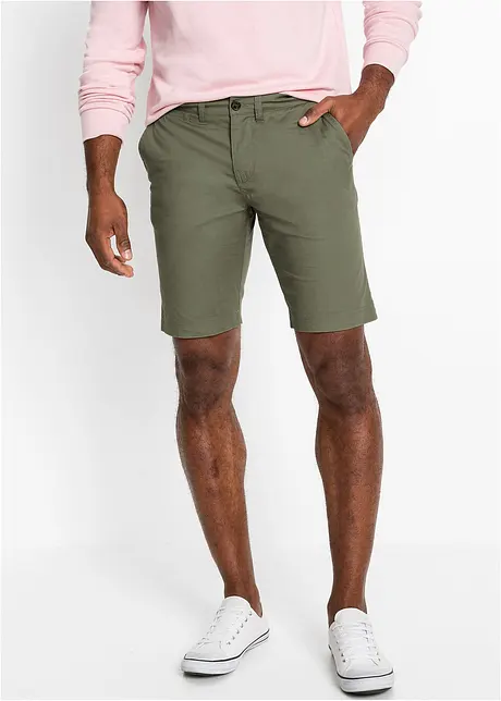 Bermudas i chinosmodell, normal passform, bonprix