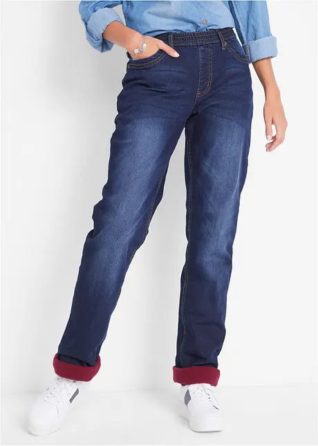 Termojeans, Straight, Mid Waist, bonprix