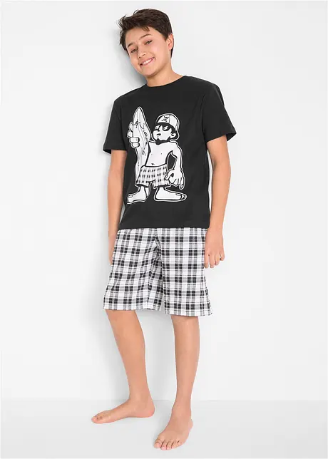 Pyjamas med shorts för barn (2 delar), bonprix