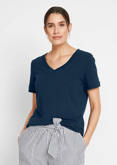 T-shirt i ren bomull, bonprix