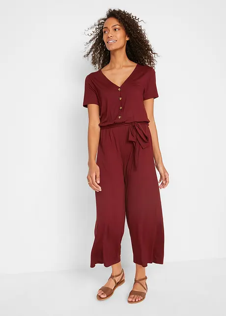 Jerseyjumpsuit av viskosmix, bonprix