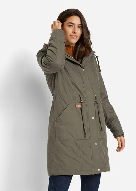 Fodrad parkas, bonprix