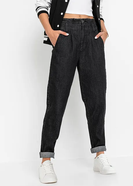 Stretch Mom Jeans High Waist, bonprix