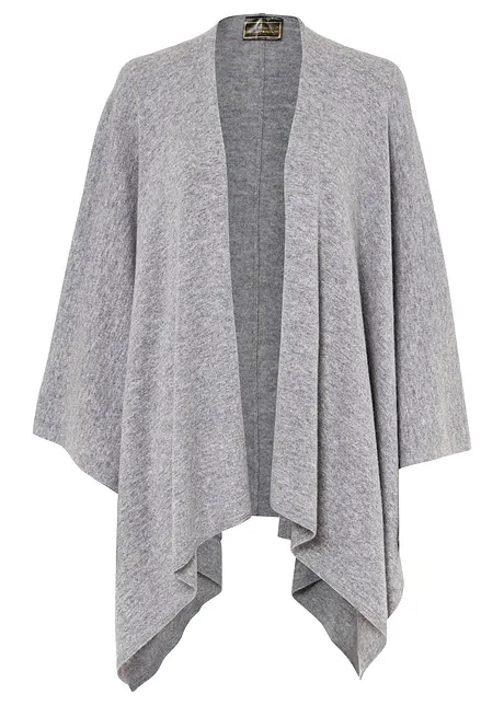 Ylleponcho med andel Good Cashmere Standard®, bonprix