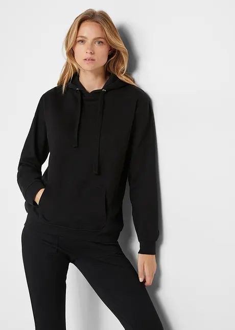 Luvtröja av mjuk frotté, bonprix