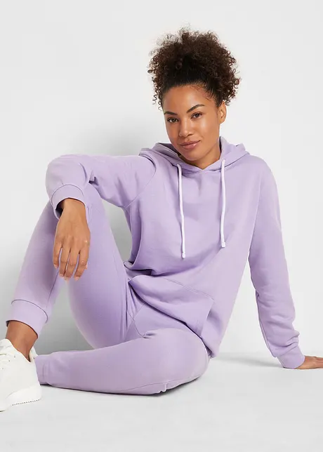 Joggingdräkt i bomullsmix (2 delar), bonprix