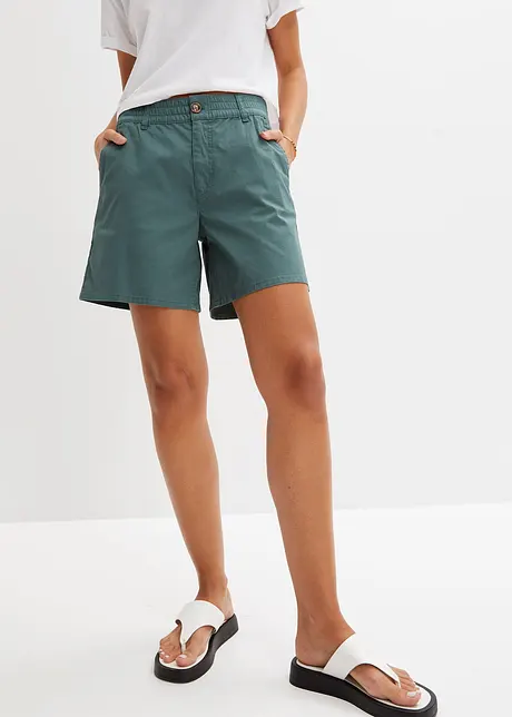 Kypertshorts med hög midja, bonprix