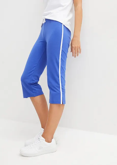 Capribyxa i bomullsstretch (2-pack), bonprix