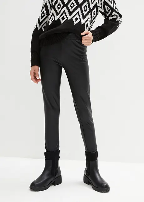 Glansiga barnleggings, bpc bonprix collection