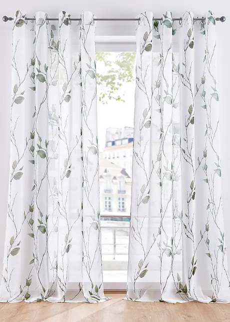 Gardin med återvunnen polyester (1-pack), bonprix