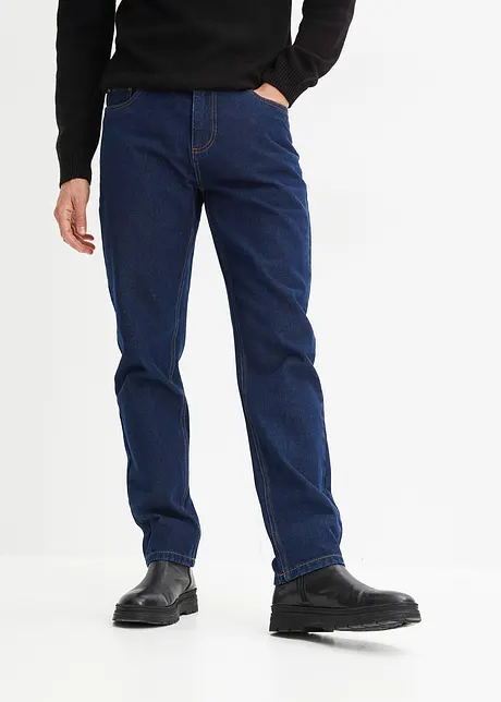 Classic Fit Jeans med resår i sidan av midjan, Straight, bonprix