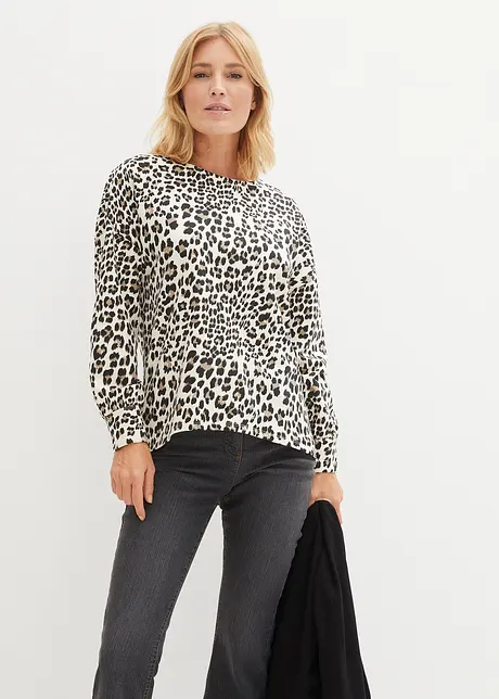 Lång sweatshirt, bonprix